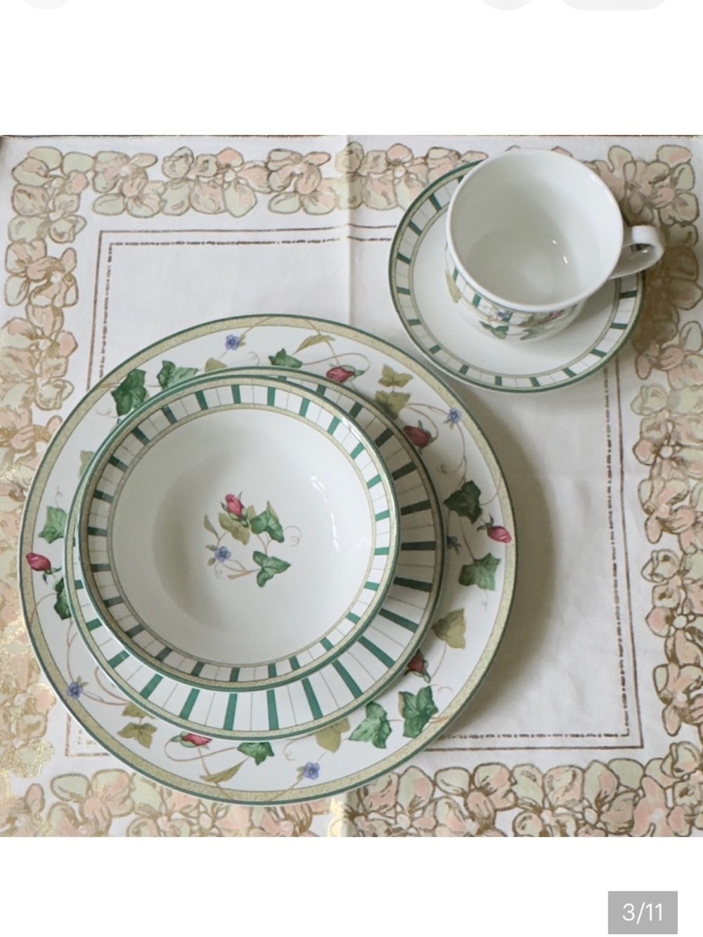 Lenox summer terrace 5 piece place setting - Picture 3 of 5